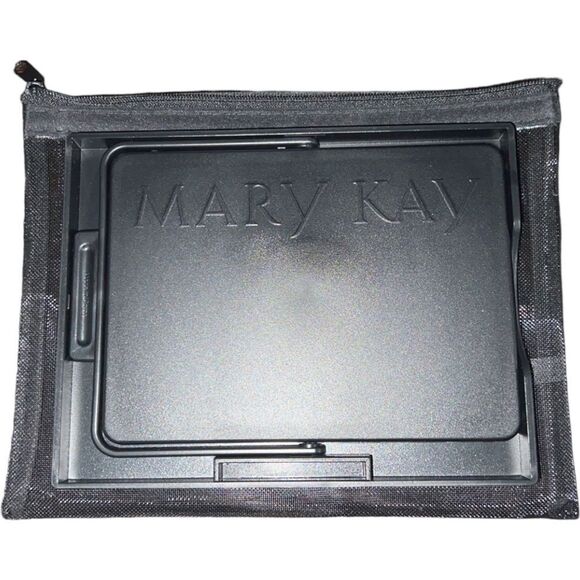 Mary Kay makeup mirror/stand with mesh zippered bag - Picture 2 of 3